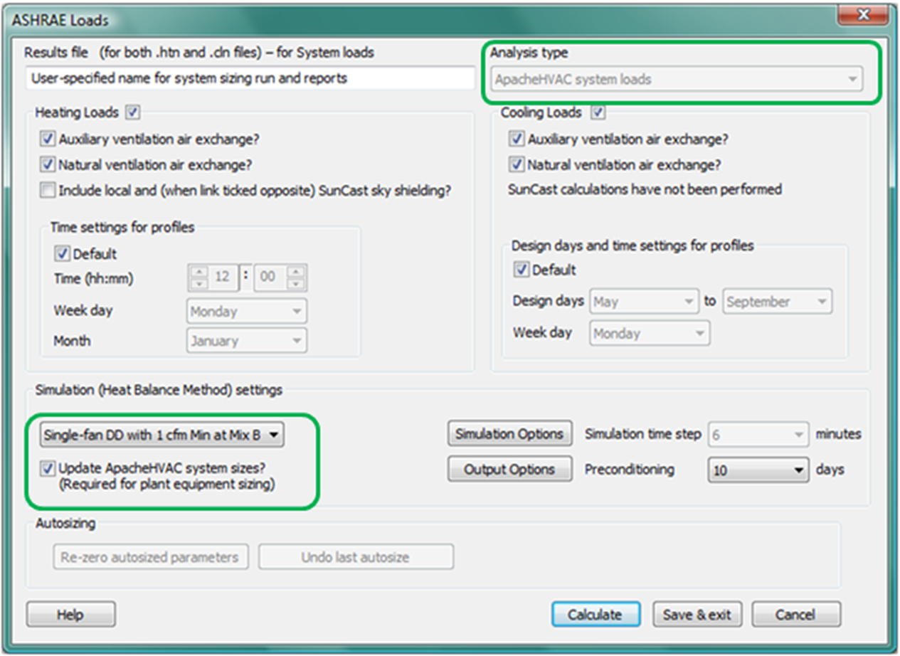 System Level Loads 1.2 System-level loads and sizing
