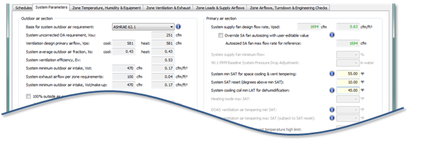 2 System Parameters Interface – Overview and Main Elements