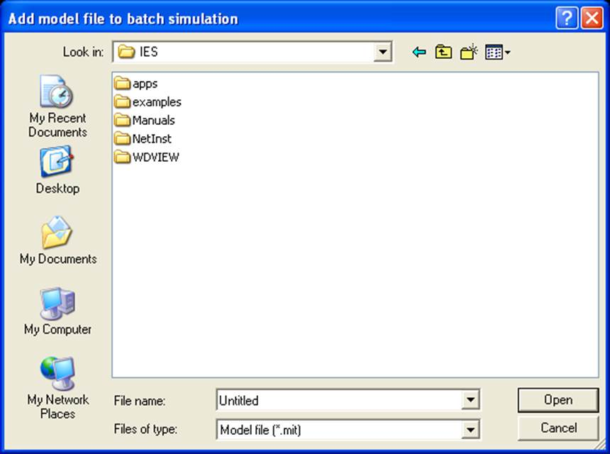 Batch Simulation