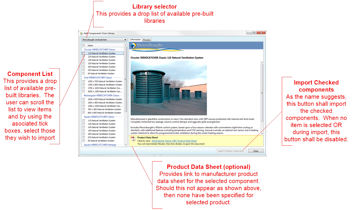Library Import Importing components from library