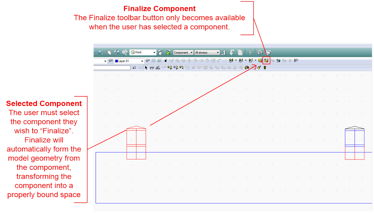 Importing components from library