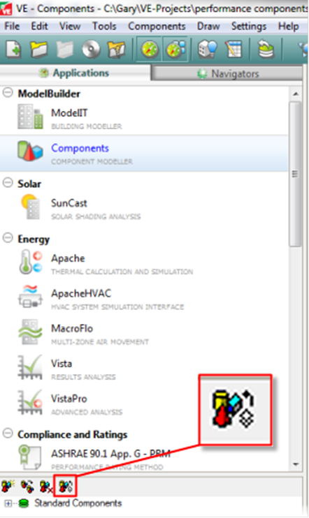 Importing components from library