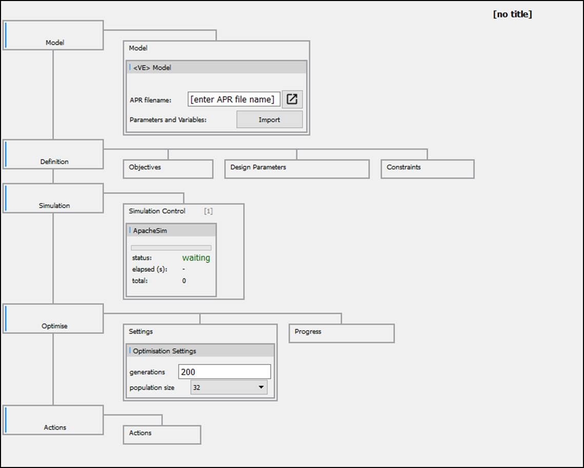 User Interface & Defining Sim File Set